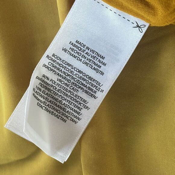 NWT Polo by Ralph Lauren Stretch Velvet One Shoulder Dress M - Picture 9 of 10